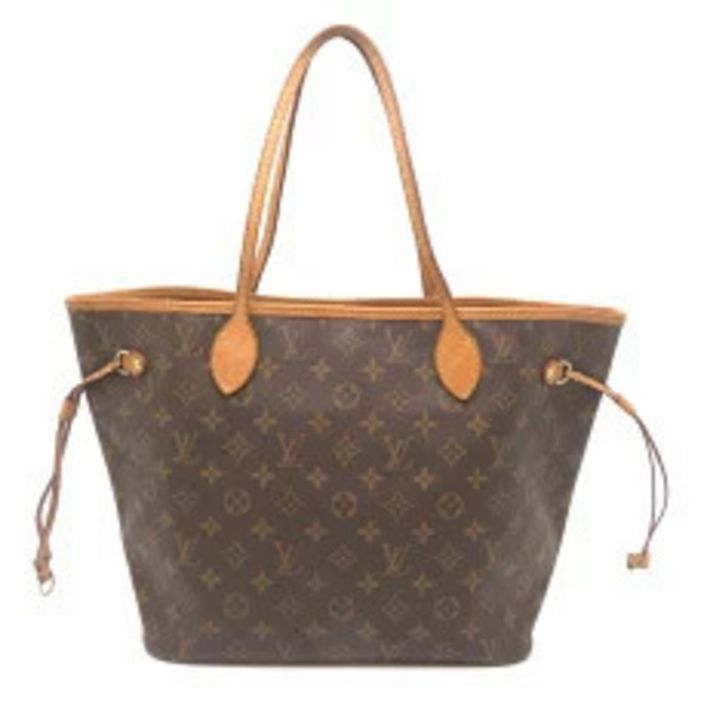 Louis Vuitton Monogram Neverfull Brown Bag Tote Brown